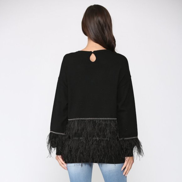 Sally Feather Top - Picture 3 of 4